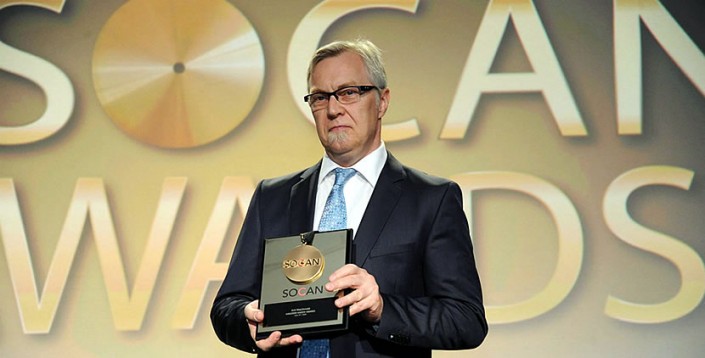 Kirk MacDonald Wins 2015 SOCAN Award
