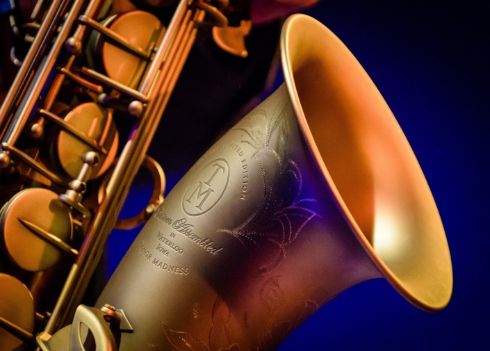 Kirk's Tenor Madness Horn. Photo Credit: Leo Barco
